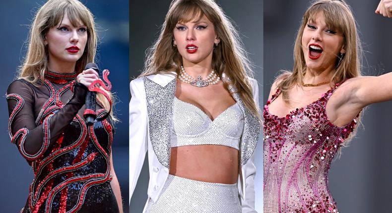 Taylor Swift has continually updated her Eras Tour wardrobe.Gareth Cattermole/TAS24/Getty Images for TAS Rights Management