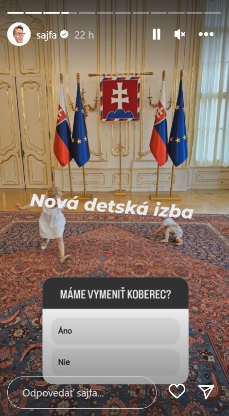 Sajfa s rodinou prišli zablahoželať prezidentke k 50-tke.