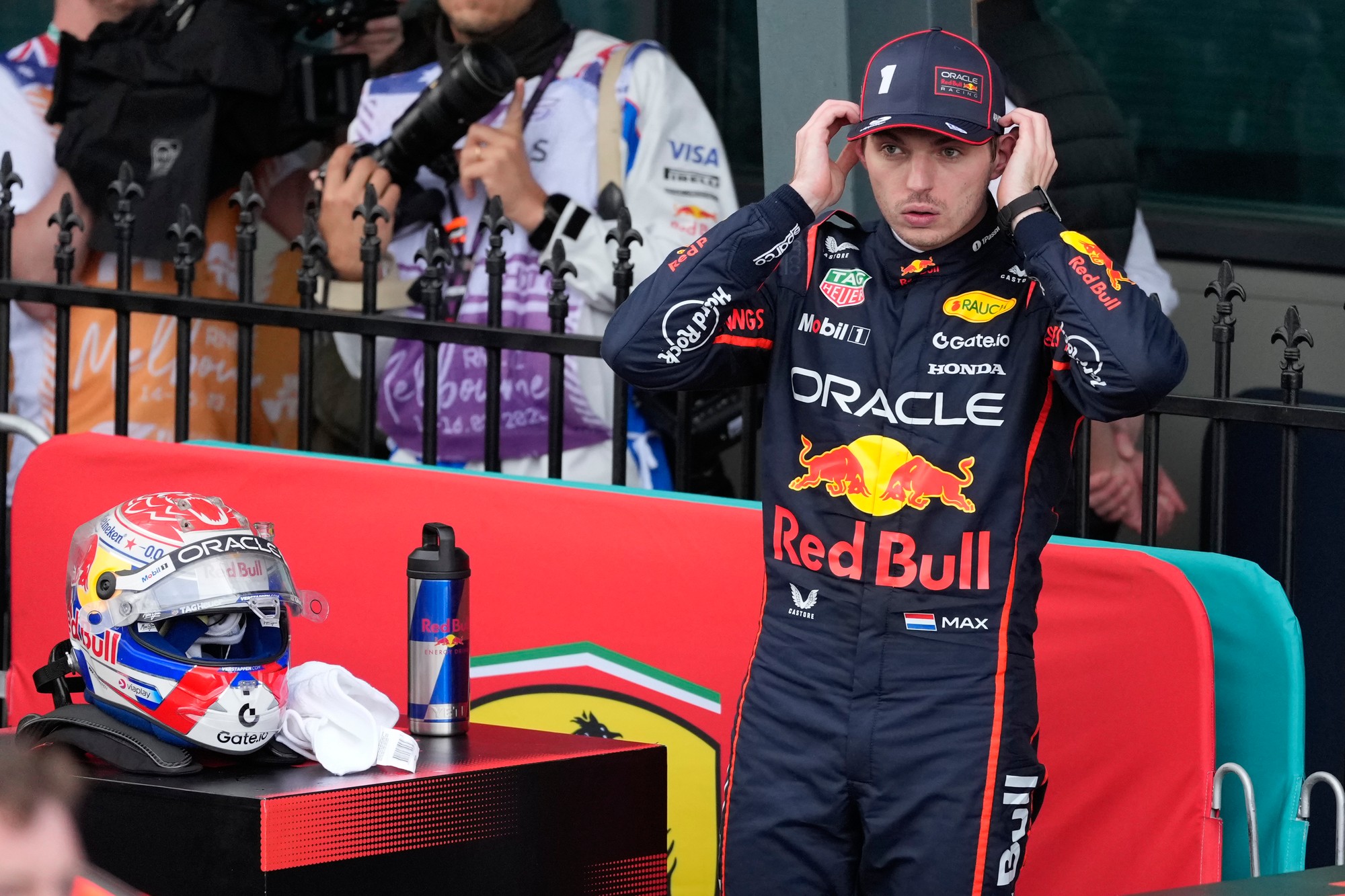 Holandský jazdec Max Verstappen (Red Bull) na VC Austrálie.