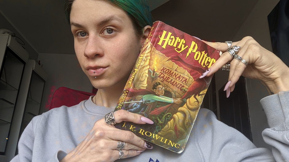 Herzyk i ukochana książka z dzieciństwa Harry Potter