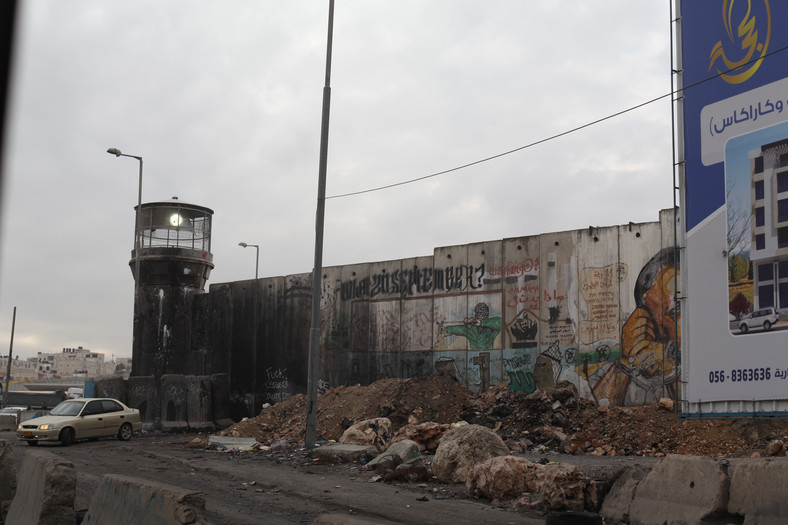 Mur na granicy z Izraelem
