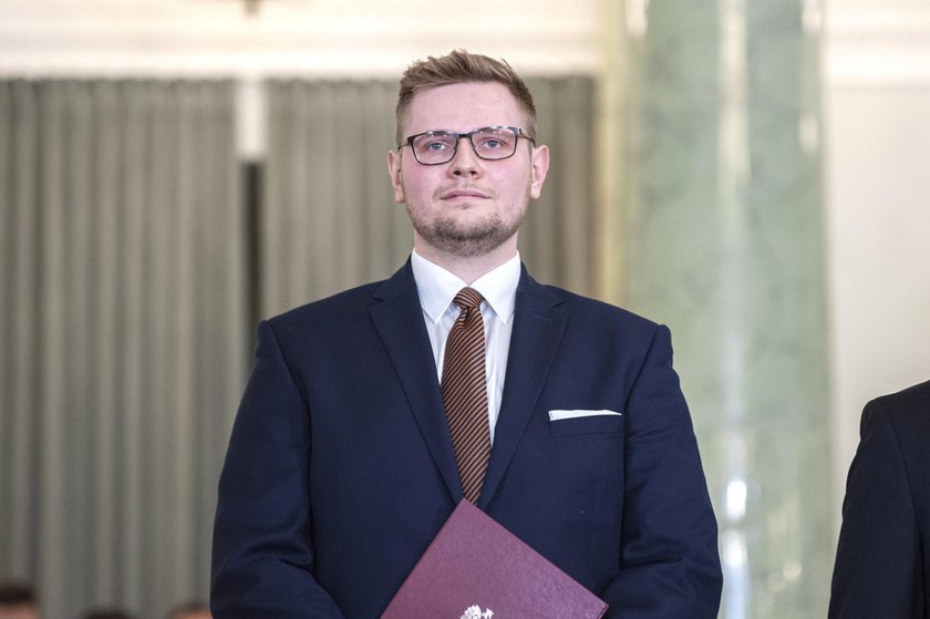 Minister Michał Woś