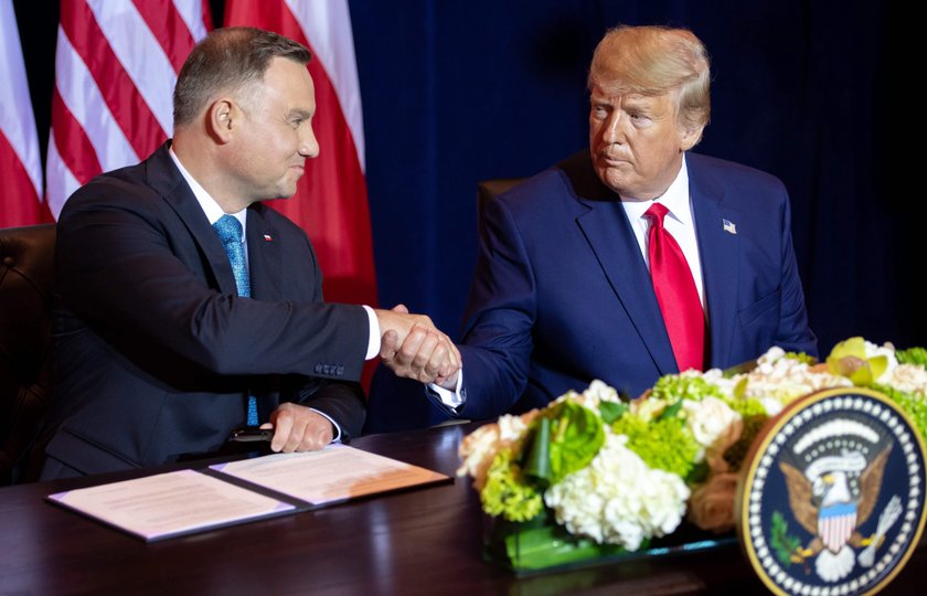 Duda i Trump podpisali wspólną deklarację