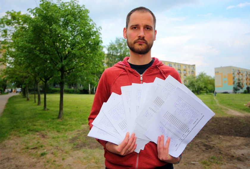 Mieszkańcy protestują przeciwko budowie parkingu