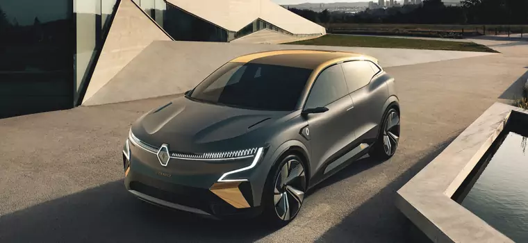 Renault Megane eVision – ciekawy koncept auta elektrycznego