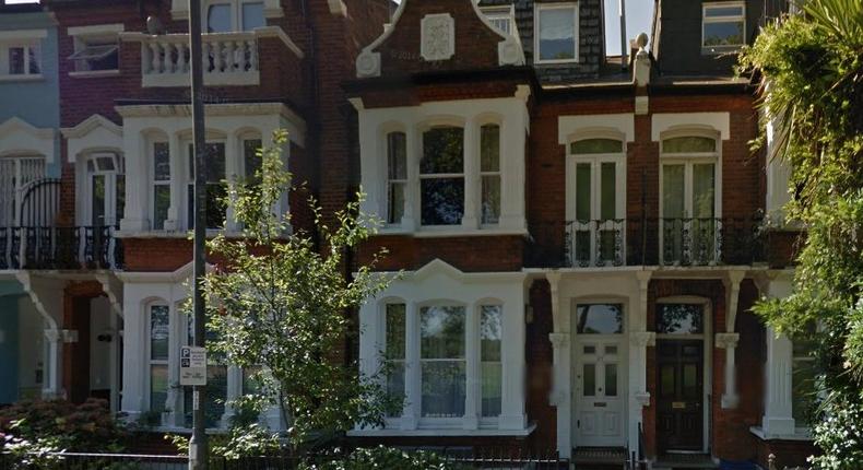 A Google street view of the site of the former Elm Guest House, where alleged child abuse took place in the 1970s and 80s.