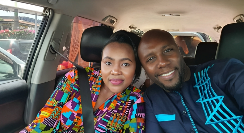 Dennis Okari and his wife Naomi Joy