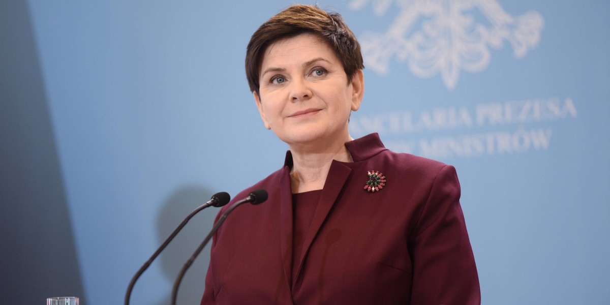 Premier Beata Szydło 