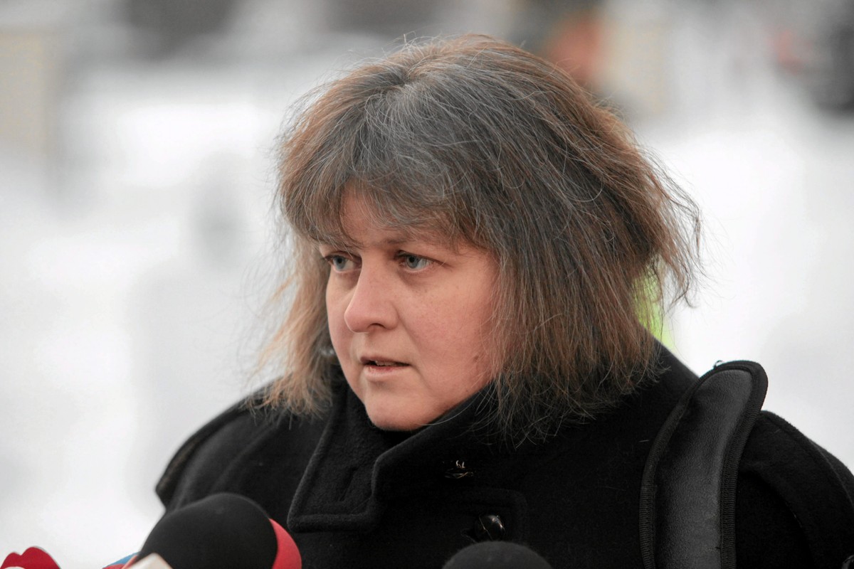 Prezes Federacji Rodzin Katyńskich Izabella Sariusz-Skąpska