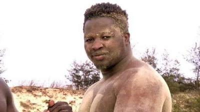 Ousmane Sané lutteur