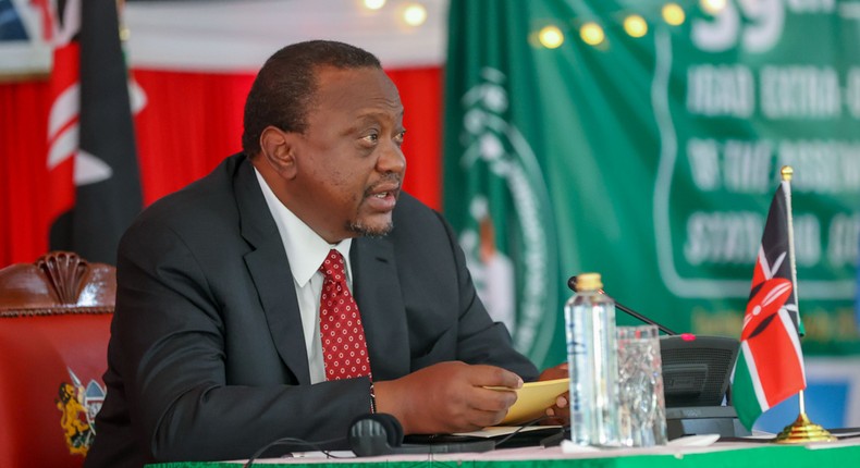 President Kenyatta attended the 39th Extraordinary Assembly of the IGAD Heads of State and Government.