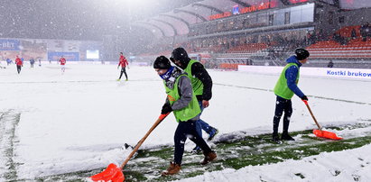 Mecz Termalica Bruk-Bet - Jagiellonia odwołany. Wszystko przez śnieg!