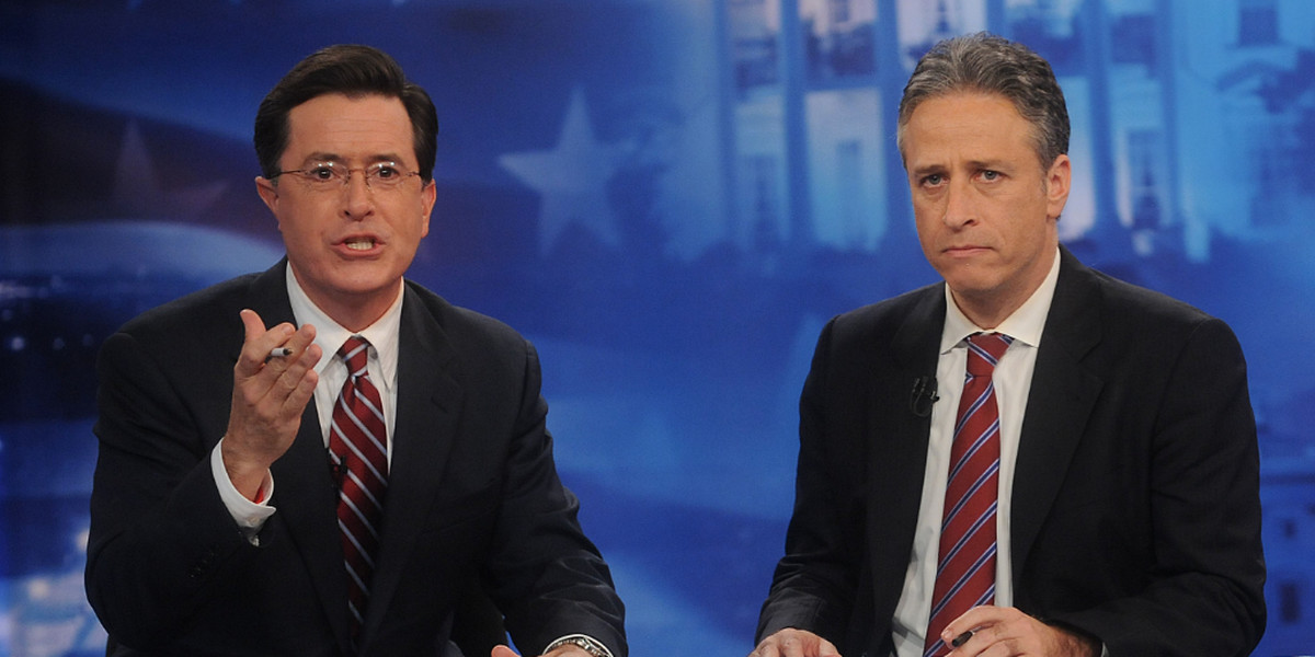 Jon Stewart and Stephen Colbert nearly left Comedy Central in 2012