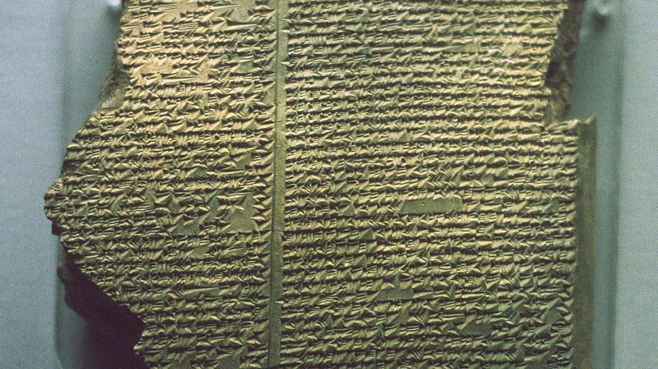 Fragment Eposu o Gilgameszu z Muzeum Brytyjskiego
