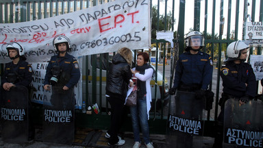 Policja w Grecji usunęła okupujących gmach byłej telewizji publicznej