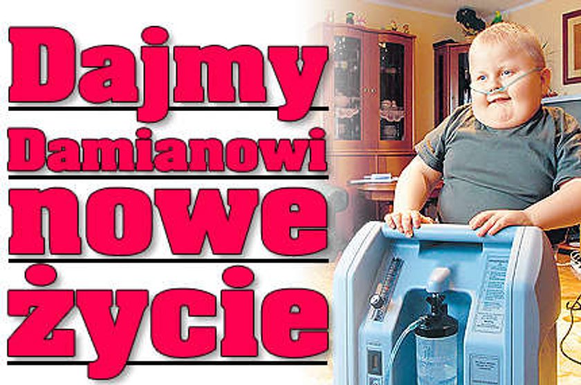 Dajmy Damianowi nowe życie!