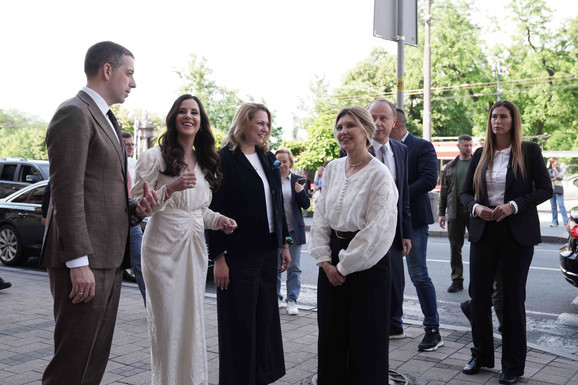 Supruga predsednika Ukrajine Olena Zelenska u poseti Beogradu (FOTO)