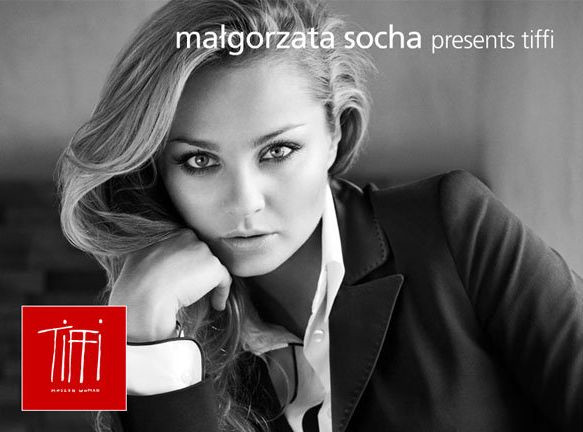 Małgorzata Socha w reklamie Tiffi