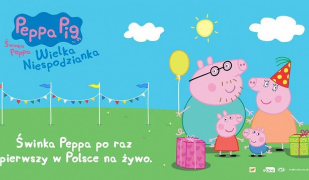 Świnka Peppa skacze w kałuży w Operze Śląskiej. W Bytomiu premiera spektaklu dla dzieci w każdym wieku