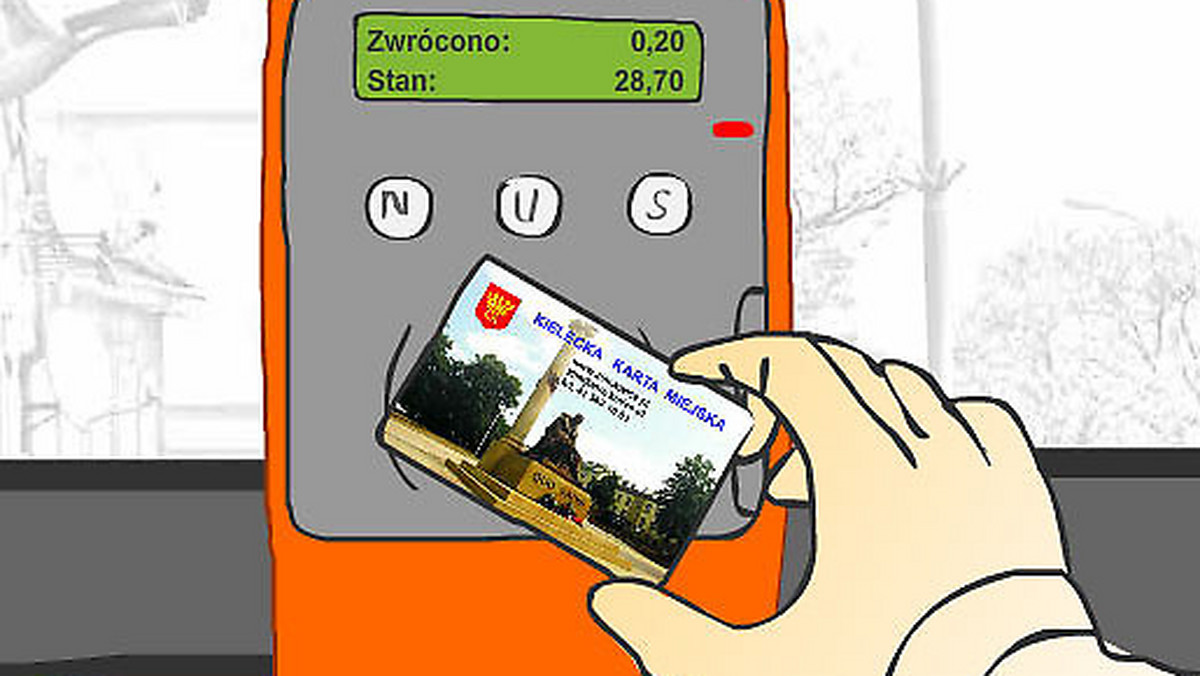 Od 1 czerwca Zarząd Transportu Miejskiego w Kielcach wprowadza elektroniczną portmonetkę, czyli bilet jednorazowy na Kieleckiej Karcie Miejskiej.