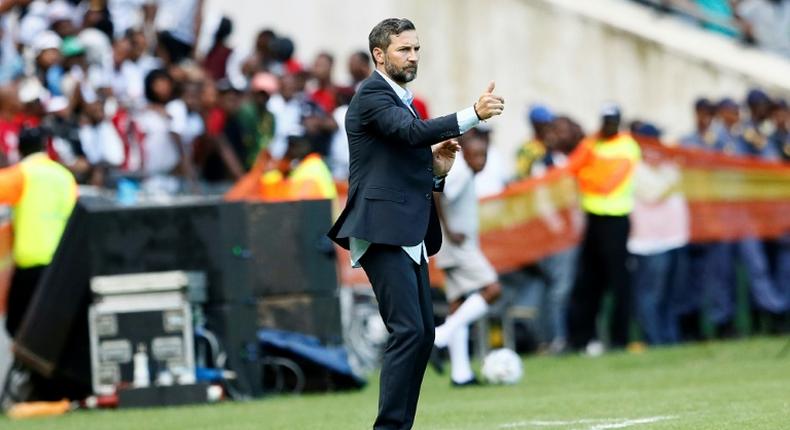 German coach Josef Zinnbauer has won seven matches and drawn two since taking charge of Orlando Pirates two months ago