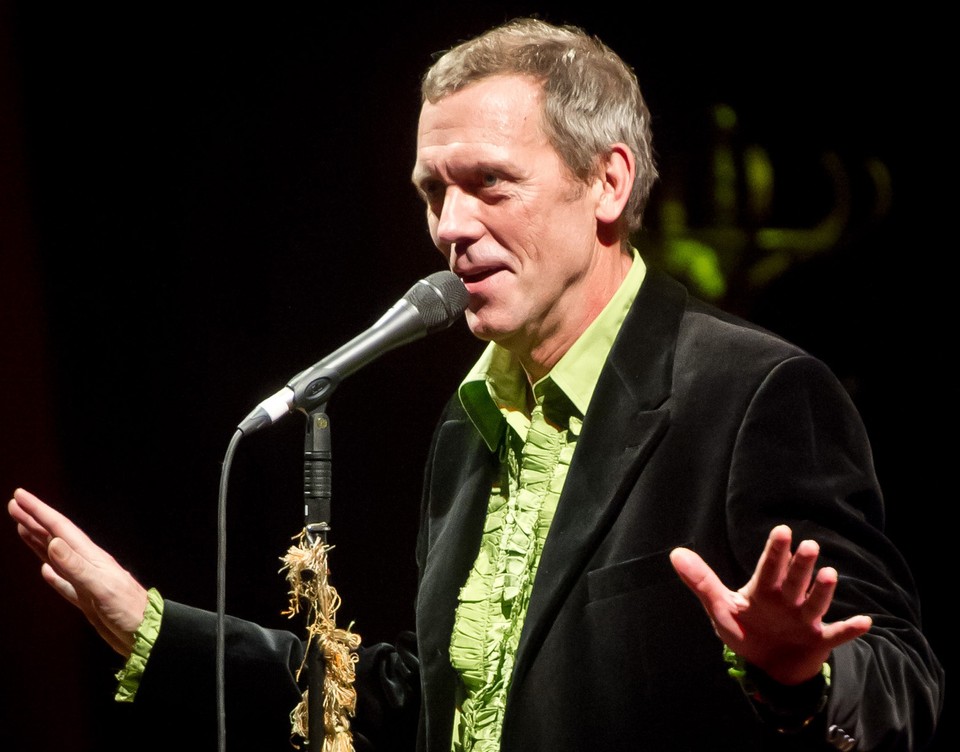 Hugh Laurie w Sali Kongresowej (fot. Rafał Nowakowski/Onet)