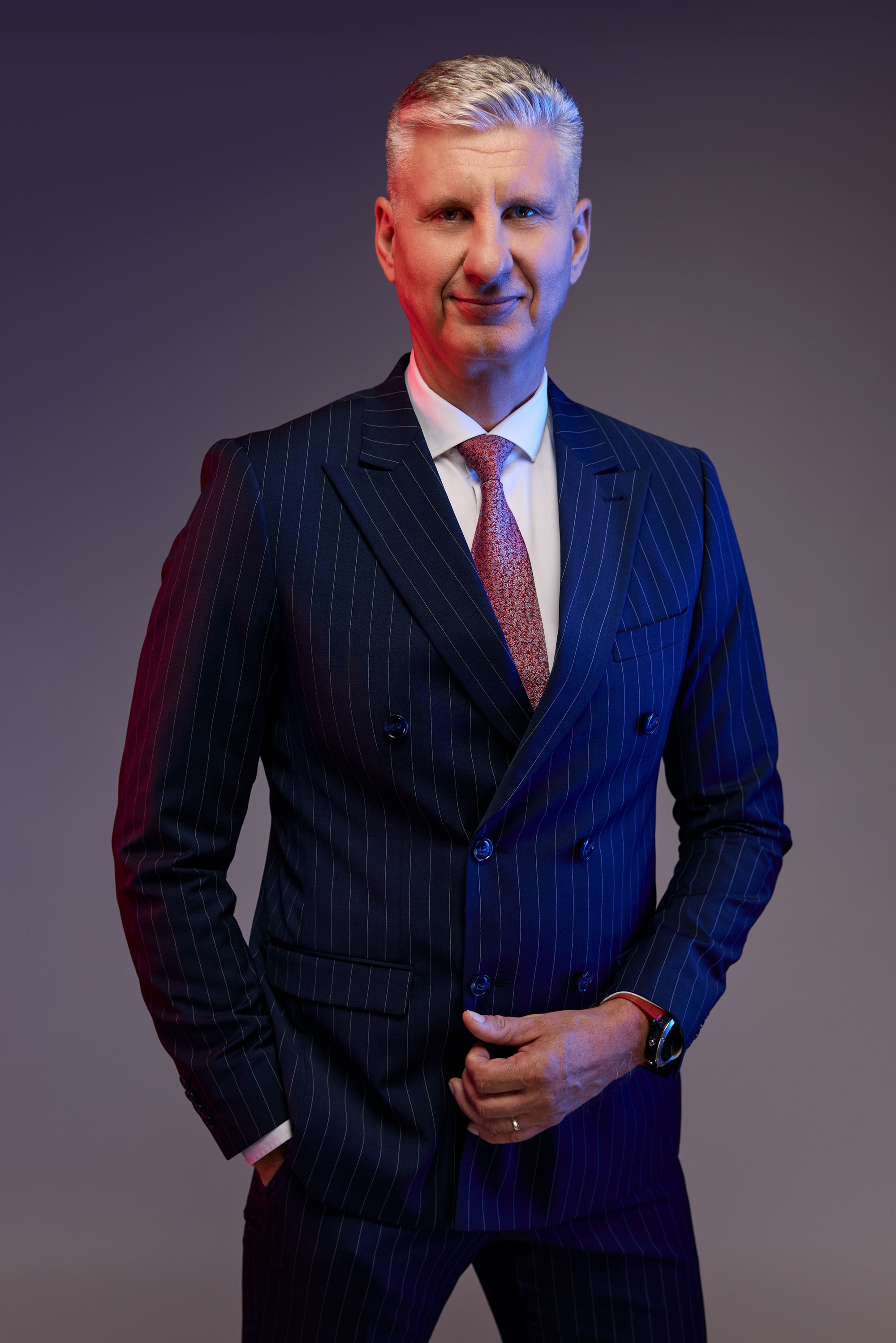 Moderátor Ján Hudok.