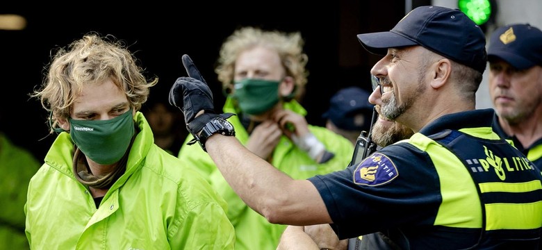 Greenpeace protestowało w Holandii. Zatrzymano ponad 30 osób