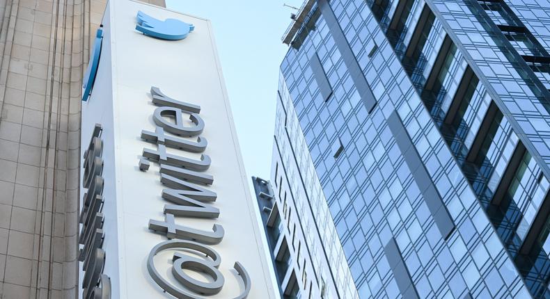 Half of Twitter's 7,500 employees were laid off on November 4, an internal document showed, as new owner Elon Musk began a major revamp of the troubled company.SAMANTHA LAUREY/AFP via Getty Images