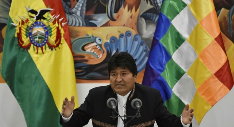 Bolivia's President Evo Morales was reelected to an unconstitutional fourth term in the controversial October 20 vote