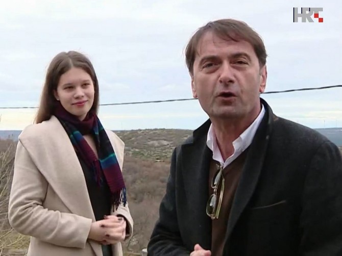Tea Lončar u prilogu sa HRT-a