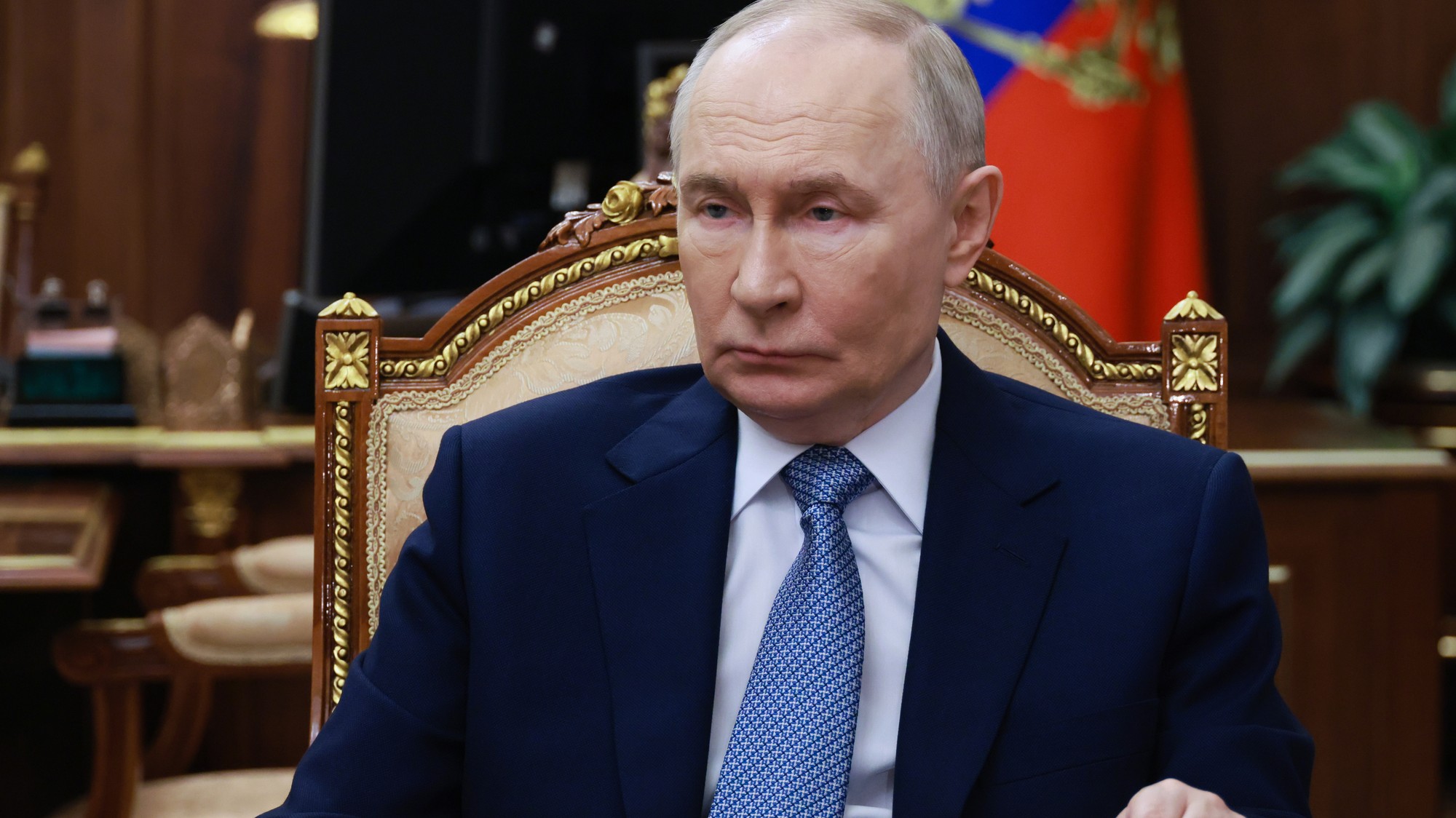 Ruský prezident Vladimir Putin.