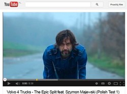 Majewski parodiuje reklamę z Van Dammem. Wyszło zabawnie?