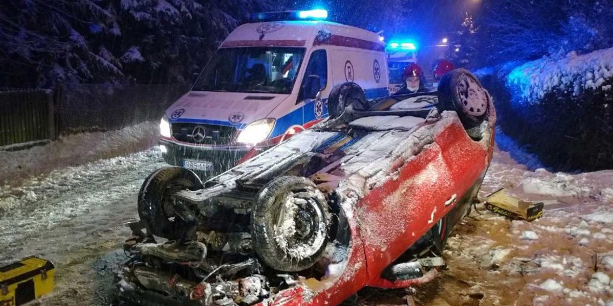 Tragiczny wypadek w Olchowej na Podkarpaciu