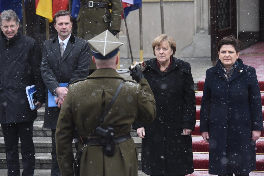 Angela Merkel z wizytą w Polsce