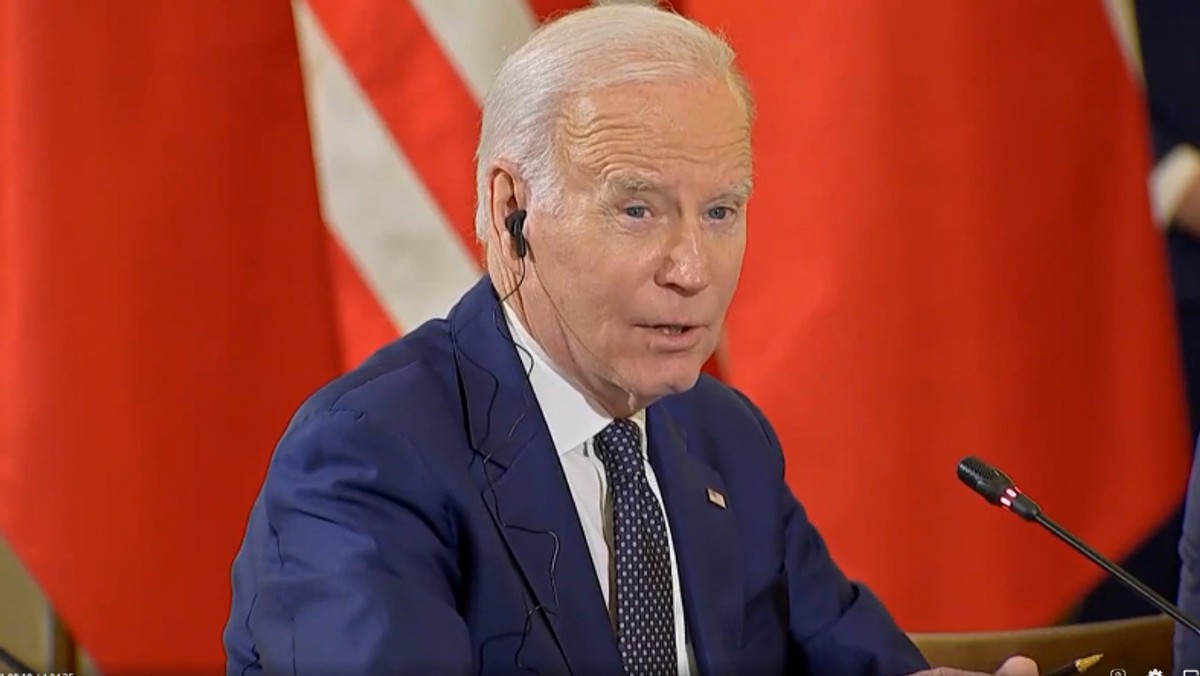 Joe Biden na spotkaniu z Andrzejem Dudą. Wspomina rozmowę z papieżem