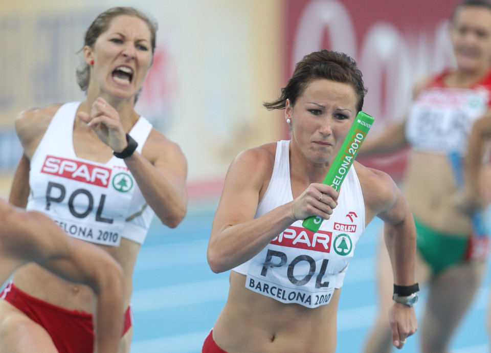 LEKKOATLETYCZNE ME 4x100 M KOBIET