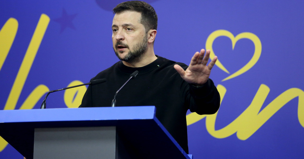 President Zelensky: We need it.  I don't see any secrets here