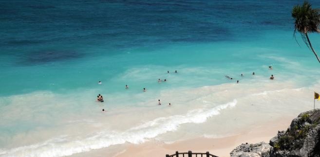 5. Plaża Tulum, Meksyk. Fot.flickr/vetlesk