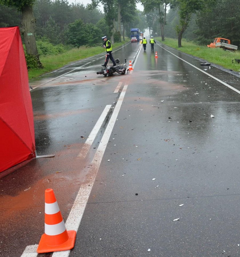 Śmiertelny wypadek w Bytoni koło Starogardu Gdańskiego