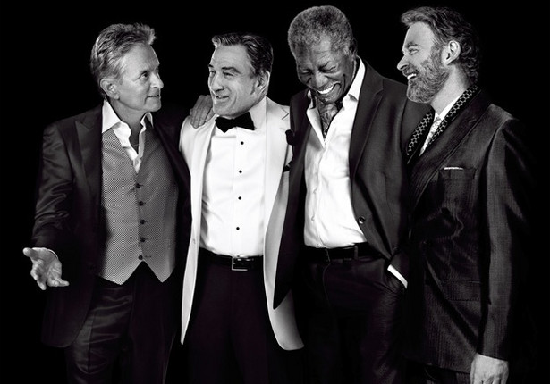 Douglas, De Niro, Freeman i Kline – emeryci na kacu w Vegas