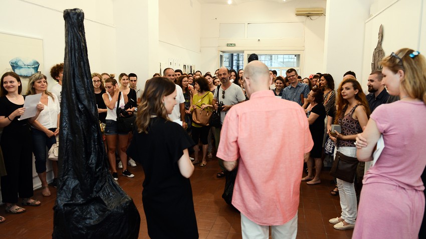 Sa otvaranja izložbe nagrađenih radova u Galeriji FLU