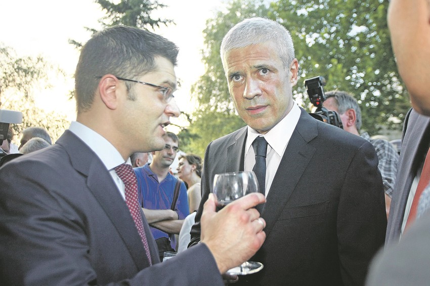 Vuk Jeremić i Boris Tadić