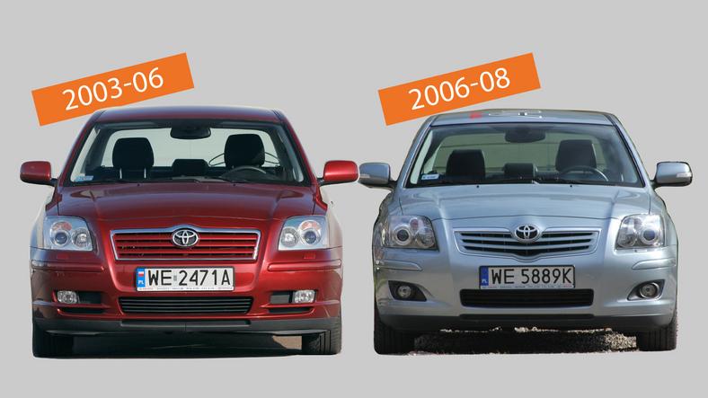 W 2006 r. przeprowadzono zmiany wizualne Avensisa II.