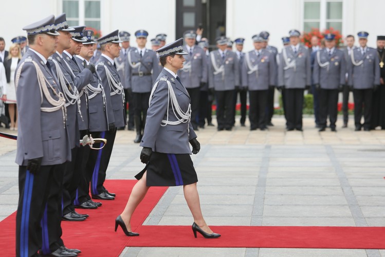 Inspektor Irena Doroszkiewicz odebrała nominację generalską