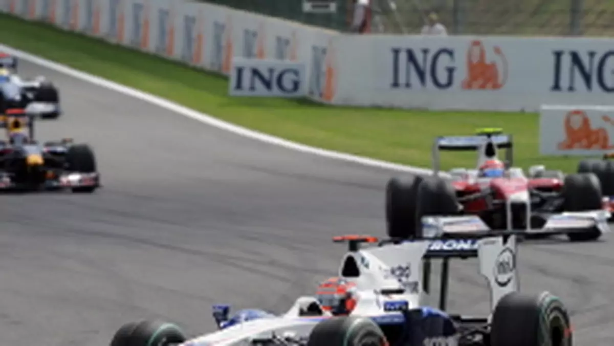 Grand Prix Belgii 2009: BMW Sauber zadowolony w występu w Spa