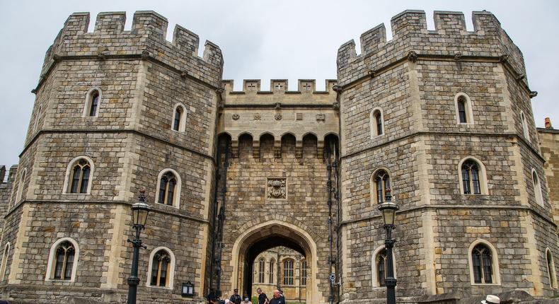 The exterior view of Windsor Castle.Dinendra Haria/SOPA Images/LightRocket via Getty Images