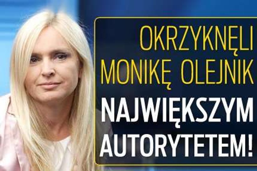 Monika Olejnik okrzyknięta największym autorytetem