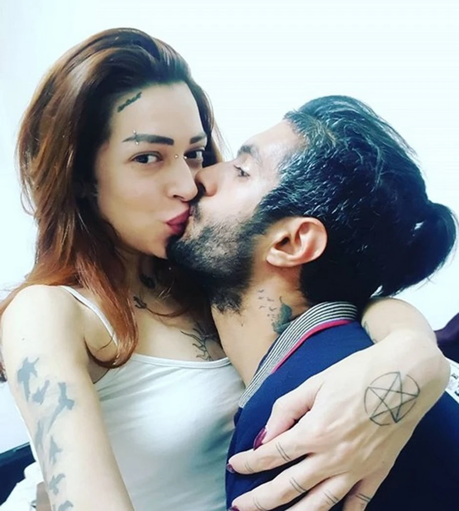 Dunja Ilić sa mužem