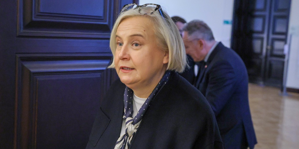 Ministra przemysłu Marzena Czarnecka